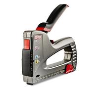 Novus agrafeuse manuelle J-29, agrafeuse professionnelle avec boîtier métallique, mécanisme de sous-charge, butée de distance, régulation de la force d'impact