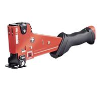 Novus Agrafeuse professionnelle J-055 - Charge rapide - Protection de surface - 175 agrafes de 6 à 14 mm - Rouge