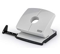Novus B 220 Perforatrice à papier (20 feuilles, avec rail de butée, métal/plastique) - Gris