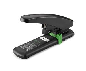 Novus B 40 re+new Agrafeuse durable (capacité d'agrafage 100 feuilles, système anti-blocage, partie inférieure en plastique et partie supérieure en métal avec revêtement en plastique à 97% de