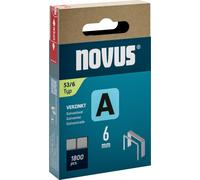 NOVUS Heftklammer A 042-0773 53/6 verzinkt 1.800St