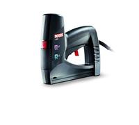 Novus J-102 Dual Power en Gris - Agrafeuse électrique pour tapisserie et bricolage, agrafes du type A et D