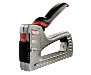 Novus J-25 Agrafeuse manuelle pour agrafes à fil fin et plat de 4 à 10 mm et agrafeuse G et H, pistolet agrafeuse Profitacker 030-0468