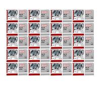 Novus Lot de 20 agrafes n° 10, pour B 10 FC, 10 FC Professional, 10 Professional, 100EL, 10EL (20, paquets de 1000 - N° 10 super)