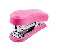 Novus Mini Agrafeuse avec 320 agrafeuses 24/6 I Pink I 12 feuilles