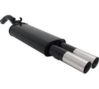 Novus N acier sport Silencieux d'échappement sport VW Golf 2 II 2x76 rond S