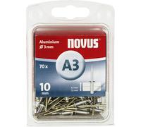 Novus Office 110057020 Rivet aveugle (Ø x L) 3 mm x 10 mm aluminium aluminium 70 pc(s)