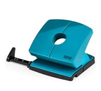 NOVUS Perforateur B220 Color ID 2.0 (capacité de 20 feuilles, barette de réglage crantée) Bleu pétrole clair