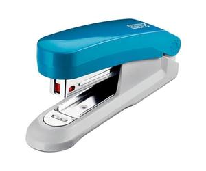 Novus petite agrafeuse du bureau E15 bleu petrol | Agrafes N°10 incluses, chargeur 100 agrafes, profondeur 37 mm - idéale bureau et home office