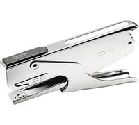 novus pince-agrafeuse B 38, capacité d'agrafage : 40 feuilles, chrome guide d'agrafes : double, guide de magasin : métal (021-0014)