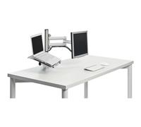 NOVUS support d'écran multi-places Set Business Combination, argent/anthracite