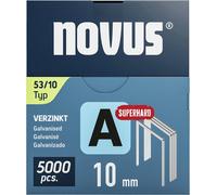 Novus Tools 042-0763 Agrafes fil fin Type 53 5000 pc(s) Dimensions (L x l) 10 mm x 11.3 mm