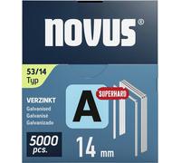 Novus Tools 042-0764 Agrafes fil fin Type 53 5000 pc(s) Dimensions (L x l) 14 mm x 11.3 mm
