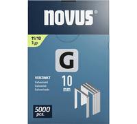 Novus Tools 042-0767 Agrafes fil plat Type 11 5000 pc(s) Dimensions (L x l) 10 mm x 10.6 mm