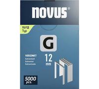 Novus Tools 042-0768 Agrafes fil plat Type 11 5000 pc(s) Dimensions (L x l) 12 mm x 10.6 mm