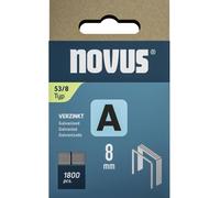 Novus Tools 042-0774 Agrafes fil fin Type 53 1800 pc(s) Dimensions (L x l) 8 mm x 11.3 mm