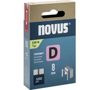 Novus Tools 042-0789 Agrafes fil plat Type 53F 1200 pc(s) Dimensions (L x l) 8 mm x 11.3 mm