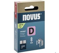 Novus Tools 042-0789 Agrafes fil plat Type 53F 1200 pc(s) Dimensions (L x l) 8 mm x 11.3 mm