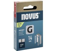 Novus Tools 042-0799 Agrafes fil plat Type 11 600 pc(s) Dimensions (L x l) 14 mm x 10.6 mm