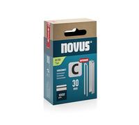 Novus Agrafes à dos étroit 042-0806 Type 4 super dures galvanisées 30 x 6,1 mm 1000 pièces