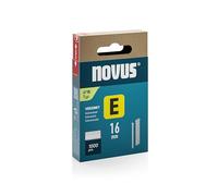 Novus TOOLS Clous type J 16 mm, galvanisés, 1000 pièces pour agrafeuse cloueuse
