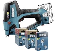 Novus Tools J-551 031-0374 Agrafeuse sans fil pour type dagrafe Type 11, Type 53F Longueur de lagrafe 6 - 14 mm sans batterie, sans chargeur