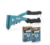 NOVUS TOOLS Pince à riveter N-30 avec 100 rivets aveugles en aluminium