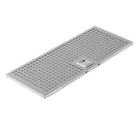 Filtre à graisse en métal 370x159mm d'origine Novy 680020 / 563-8044