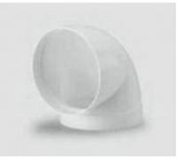 Novy 906416 Courbe 90° pour Conduit Rond en PVC avec des conducteurs d'air Ø 150 mm
