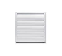 Novy Accessoire hotte 906178 – clapet de façade alu 210x210 mm Ø150 mm