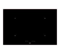 Novy Comfort 1754 - Table de cuisson à induction - 4 plaques de cuisson - Niche - largeur : 75 cm - profondeur : 49 cm - avec bord à facettes - noir