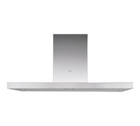 Novy Flat\line 7610 - Hotte - hotte décorative - largeur : 119.8 cm - profondeur : 55.4 cm - extraction et recirculation (avec kit de recirculation supplémentaire) - acier inoxydable