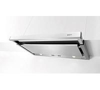 D 663 - Hotte - Téléscopique - Niche - largeur : 60 cm - profondeur : 28 cm - evacuation & recyclage - acier inoxydable