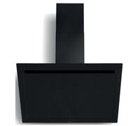 Hotte décorative murale 90cm 467m3/h noir d7833