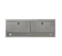 Novy Hotte groupe filtrant D 829 – Niche 82,5 x 27,5 cm – Évacuation & recyclage inox