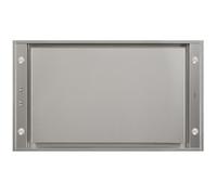 Novy Pure'line 6830 18 - Hotte - plafond - Niche - largeur : 84.5 cm - profondeur : 48.5 cm - extraction et recirculation (avec kit de recirculation supplémentaire) - avec moteur interne - acier inoxy
