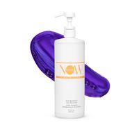 NOW BEAUTY Nourishing No Yellow Violet Shampoo - Purple Shampoo for Blonde Color-Treated Hair - Removes Brassiness - Hydrate - Vegan - Color safe - Paraben & Sulfate free - For Men & Women - 32 Oz