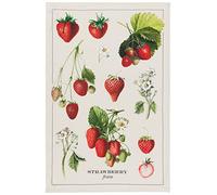 Now Designs Torchon de Cuisine imprimé Straberries Vintage, 45,7 x 71,1 cm