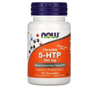 Now Foods 5-HTP 100 mg - 90 comprimés à croquer