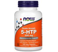 NOW Foods 5-HTP double force 200 mg 120 gélules végétales