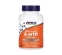 Now Foods 5-HTP Double Strength 200 mg - 120 Veg Capsules