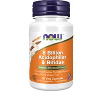 Now Foods Acidophilus & Bifidus 8 milliards – 60 gélules