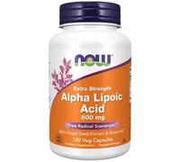 Now Foods Acide alpha-lipoïque 600 mg - 120 gélules végétales