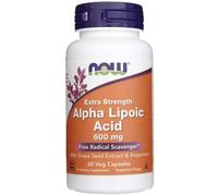 NOW Foods Acide Alpha-Lipoïque 600 mg 60 capsules Antioxydant