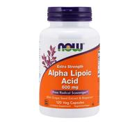 Now Foods - Acide Alpha-Lipoïque, Extra Fort 600 mg (120 Capsules Végétales)