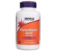 Now Foods, acide pantothénique, 500 mg, 100 légumes. Capsules - expédition...