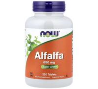Luzerne 650 mg 250 Comprimés Now Foods