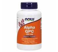 NOW Foods, Alpha GPC, 300 mg, 60 Gélules Végétales