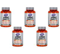 Now Foods Amino Complet 5X120Caps L-Tryptophane/L-Arginine/L-Ornithine/Glutamine
