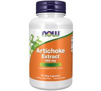 Now Foods, Artichoke Extract (Extrait d'Artichaut), 450mg, Standardisé en Cynarine, 90 Capsules végétaliennes, Testé en Laboratoire, Sans Soja, Sans Gluten, Végétarien, Sans OGM